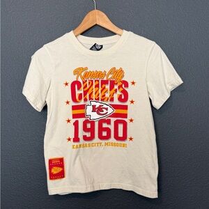 NFL Kansas City Chiefs Cream Kids Short Sleeve Tee